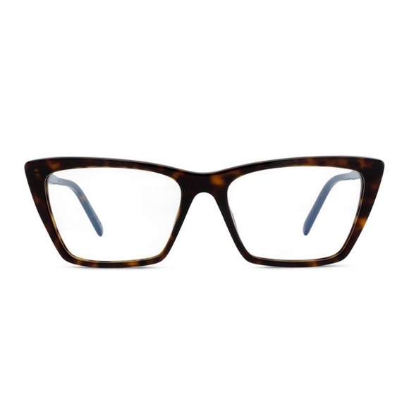 NEW SL737 MICA THIN OPT 002 SAINT LAURENT HAVANA EYEGLASSES SL 737 MICA THIN OPT - Picture 2 of 3